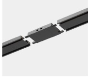 Трековые систем Коннектор прямой Italline Kreator IT09-9028 black черный металл