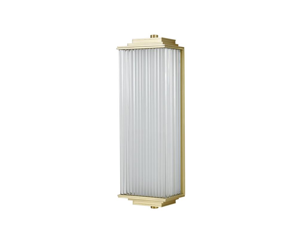 Бра с 2 плафонам Бра 3293 A brass прозрачный металл