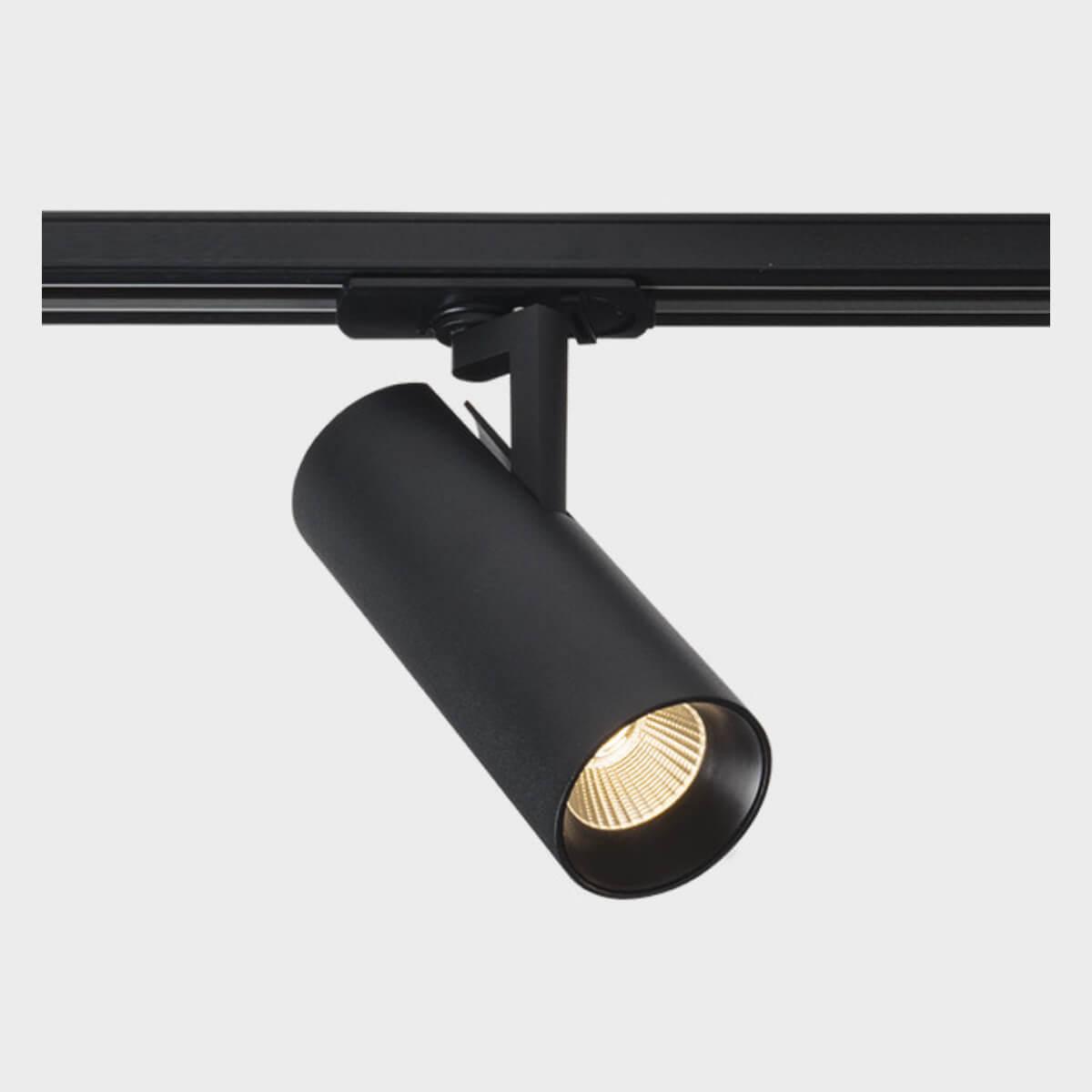 Трековые светильник Трековый светодиодный светильник Italline TR 3007 black черный металл
