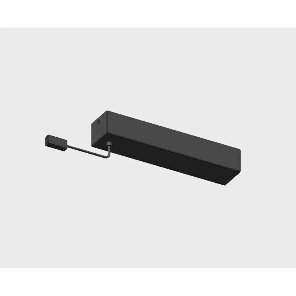 Трековые систем Монтажная коробка Italline Fantom IT010-4023 black черный пластик