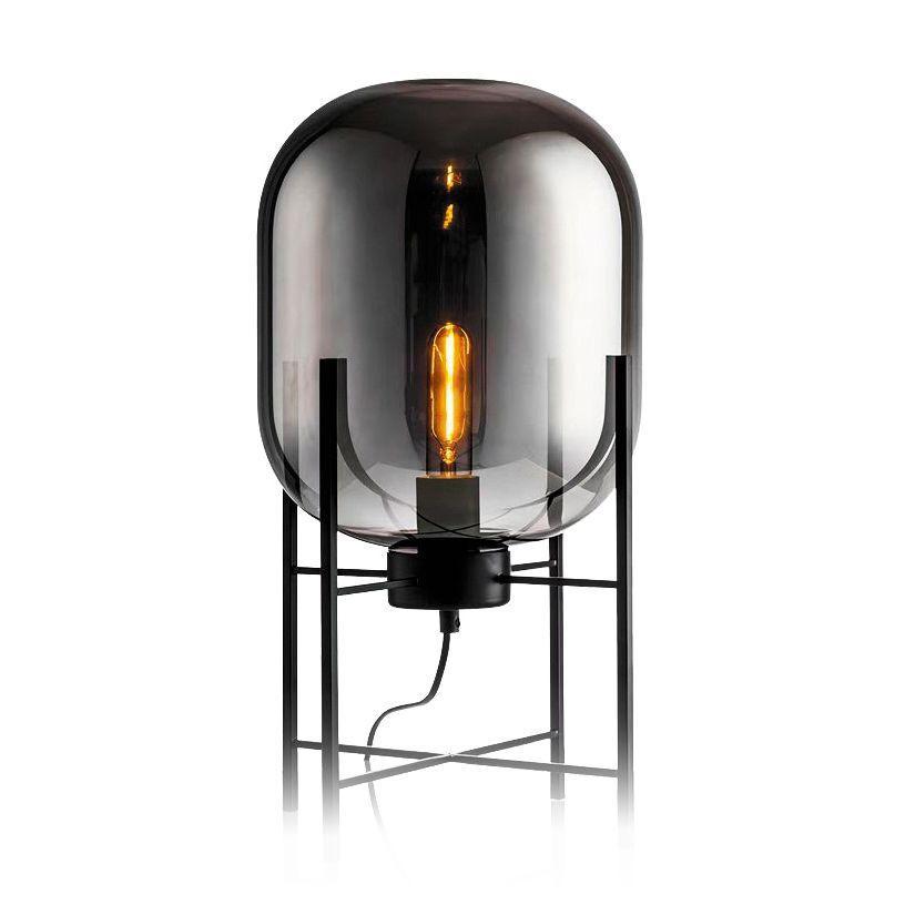 Настольная лампа Настольная лампа Kink Light Лорейн 07708-T,19(16) серый стекло