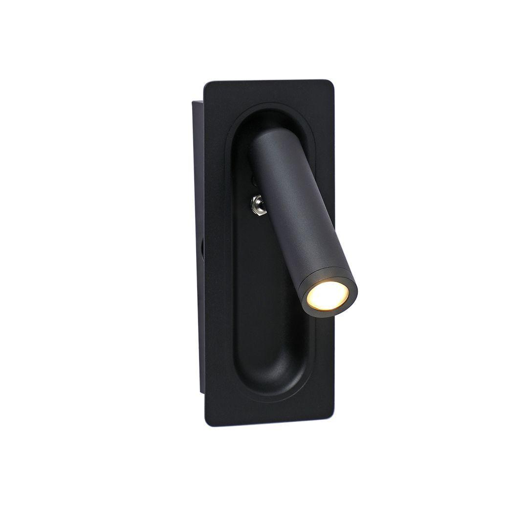 Спот Встраиваемый светодионый спот Kink Light Ризи 08071M,19 черный металл