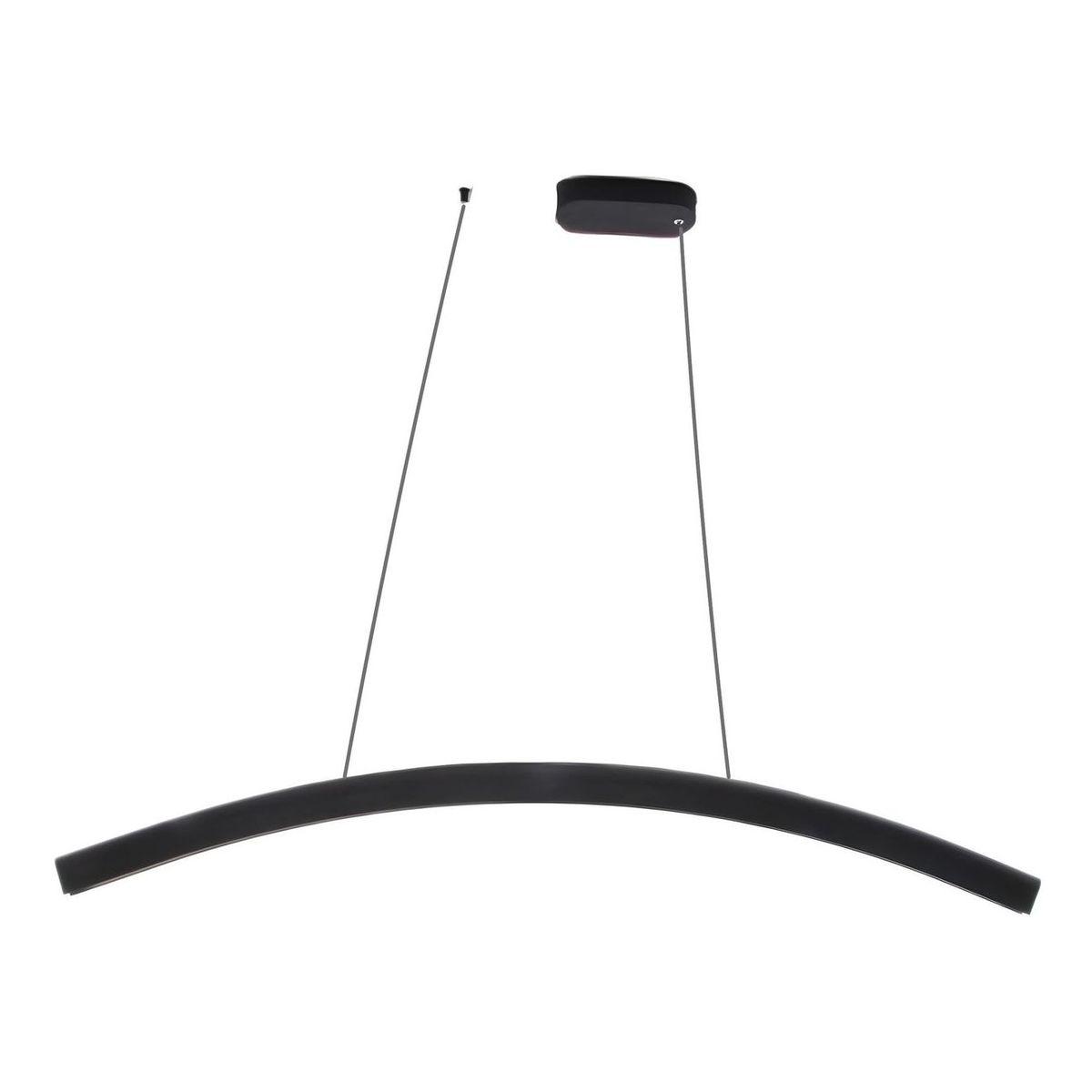 Подвесные светильник Светильник Slim black черный металл