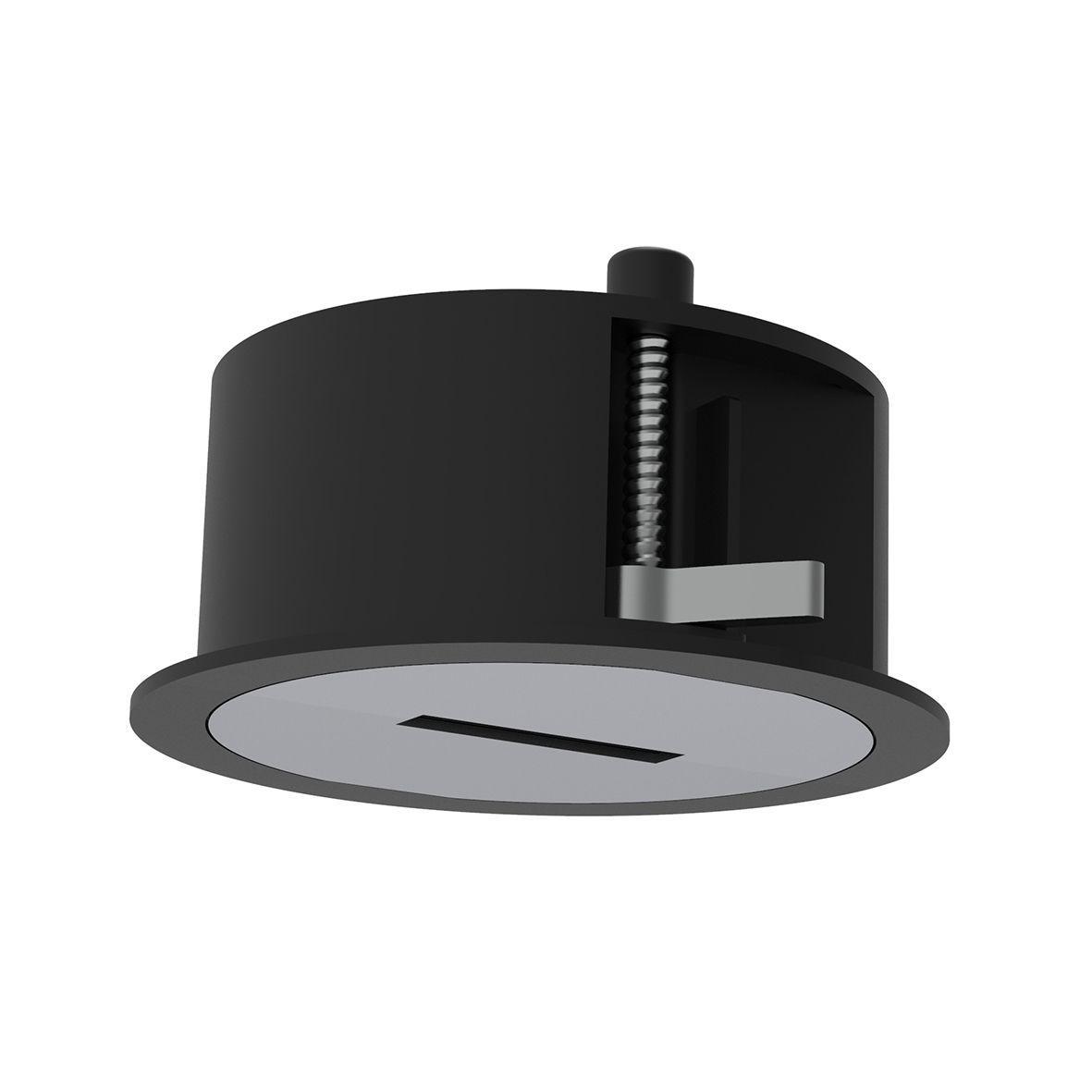 Трековые систем Встраиваемое основание Kink Light Сатори 191-1,19 черный пластик