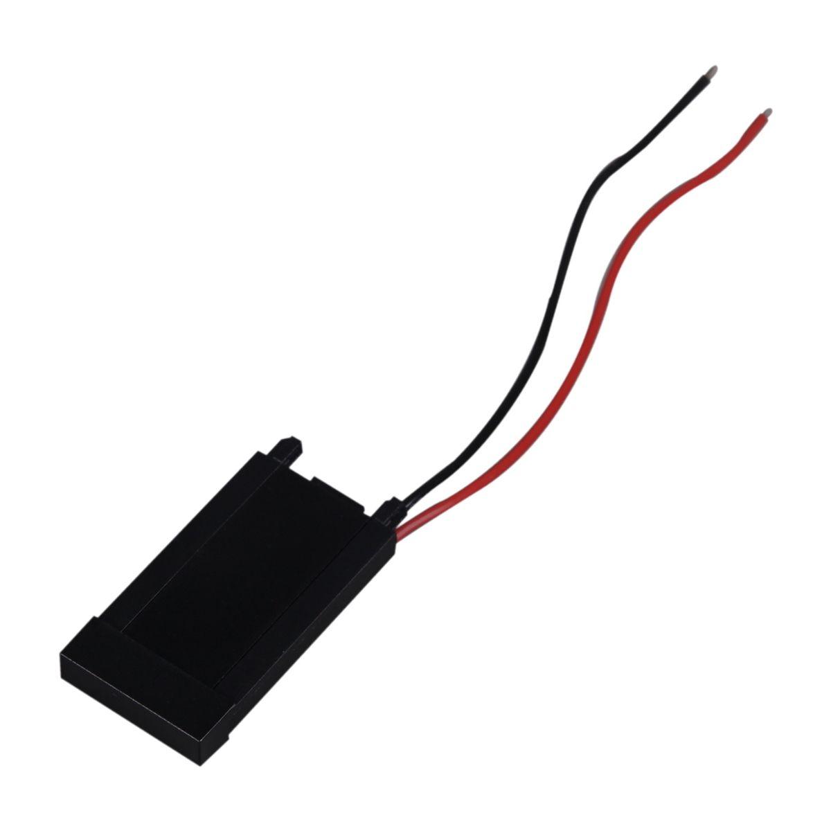Трековые систем Коннектор Reluce RL 06105 power end connector BK черный пластик