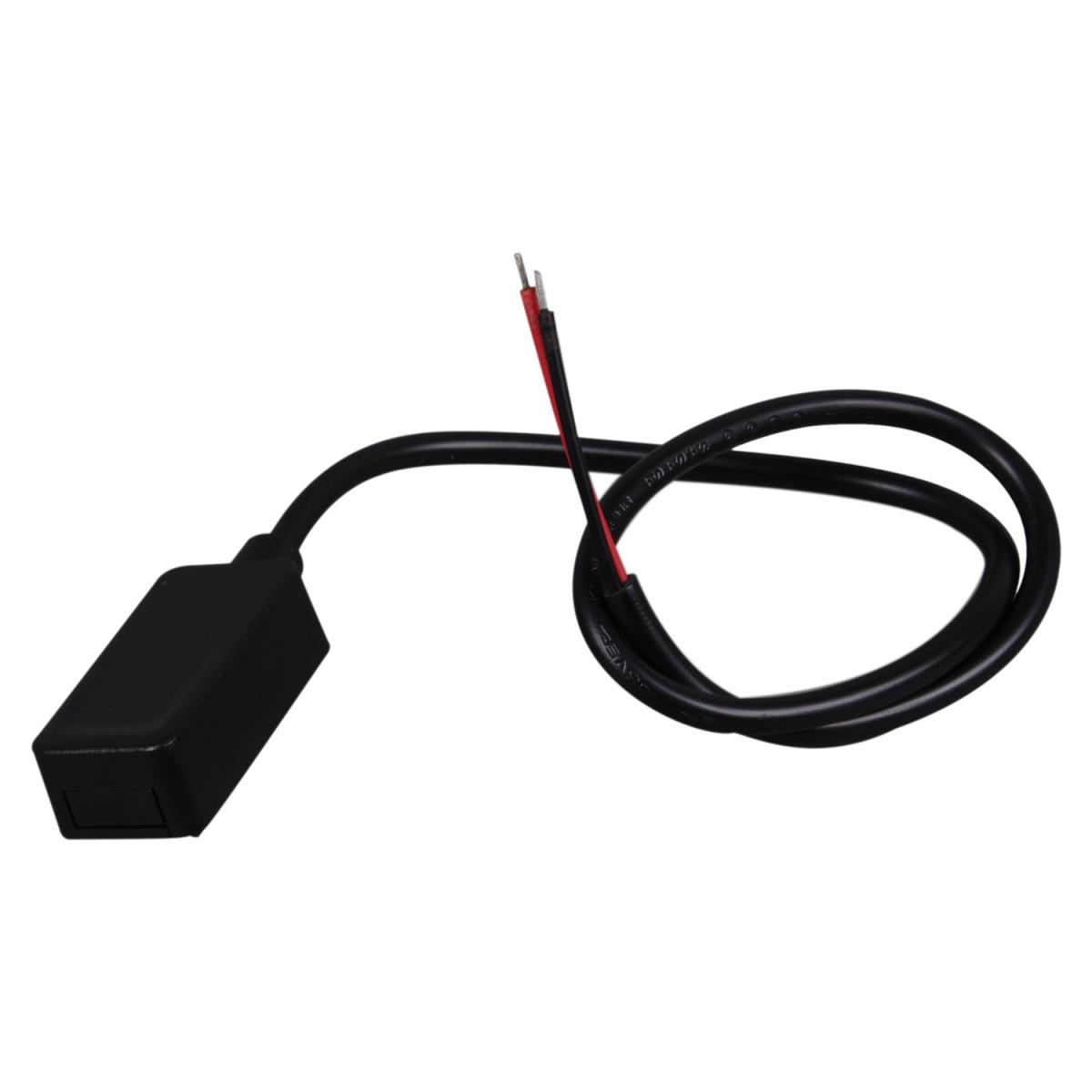 Трековые систем Коннектор Reluce RL 06204 power end connector BK черный пластик