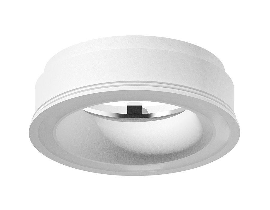 Комплектующие для освещения Насадка передняя Ambrella light DIY Spot N7110 белый пластик