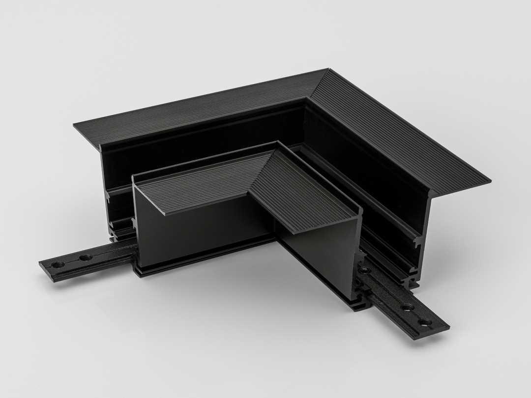 Трековые систем Коннектор LUMKER SY-LINK-CNLV-T2-BL 013608 черный металл