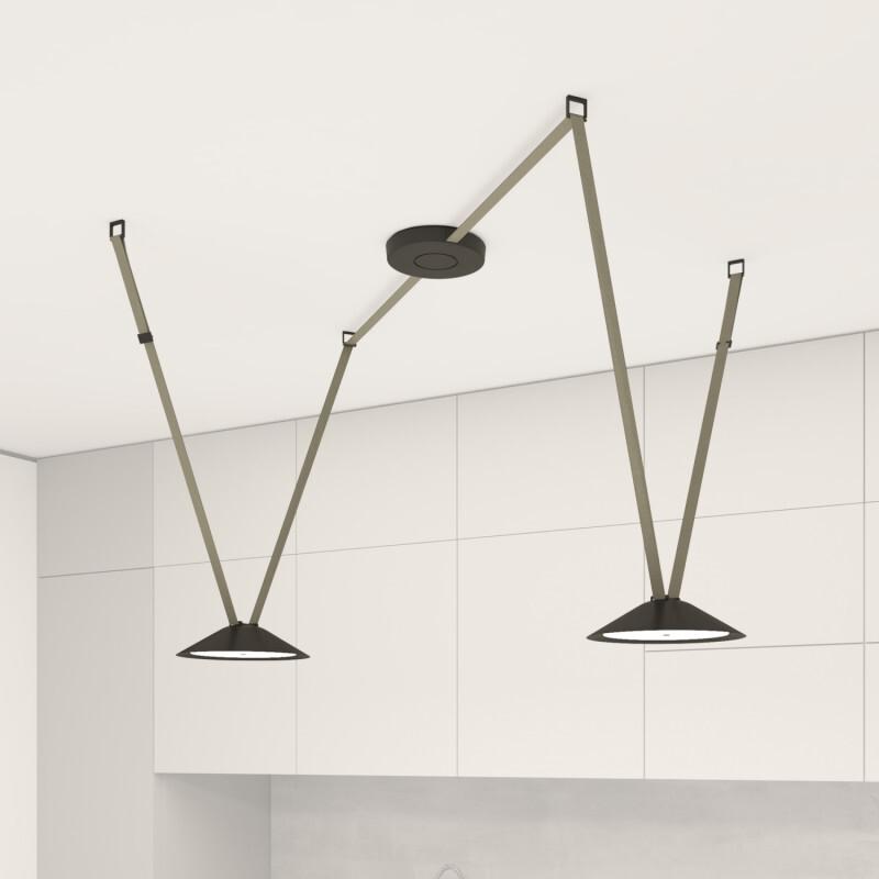 Трековые систем Комплект ременной трековой системы Denkirs Belty Set DK55SET03-02-LG черный металл