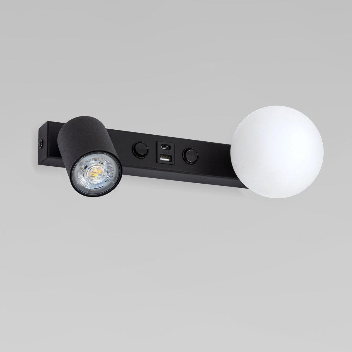 Бра с 1 плафоном Бра TK Lighting белый стекло