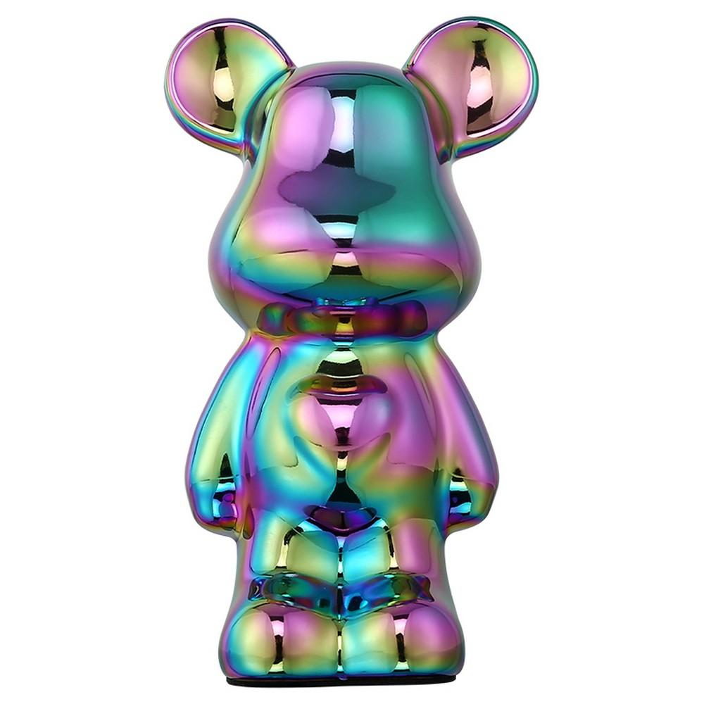 Предметы интерьера Фигурка декоративная Aployt Bear APL.401.00.01 разноцветный керамика