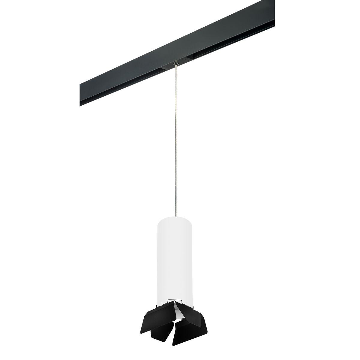 Светильник Комплект с трековым светильником Lightstar Rullo (216496+595887+202487) белый металл