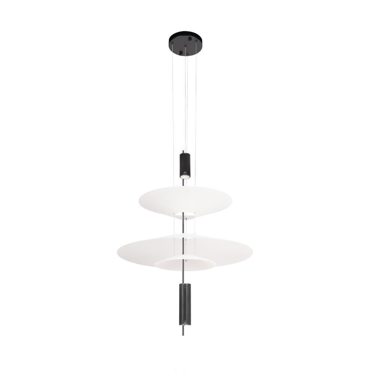 Подвесные светильник Светильник Skylar 10244 B Black белый металл
