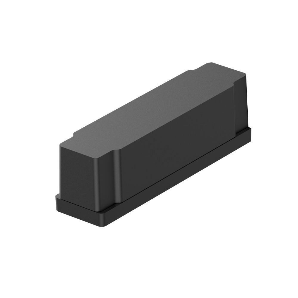 Трековые систем Заглушка Aployt Magnetic track 48 APL.0180.00.01 черный металл