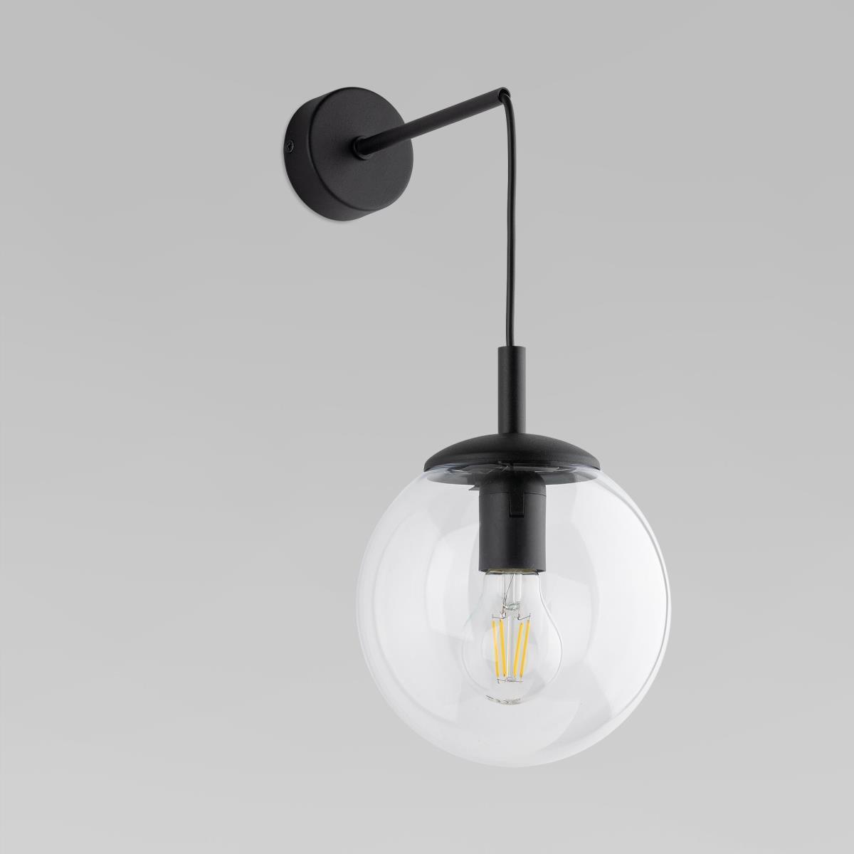 Бра с 1 плафоном Бра TK Lighting черный стекло