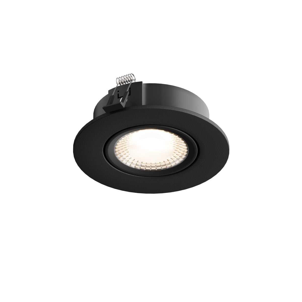 Светильник Встраиваемый светильник Hesby Lighting Hesby Atlas IP, GU5.3, черный HSBL_0103 черный пластик