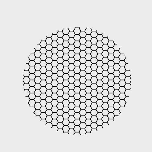 Комплектующие для освещения Сотовый фильтр Italline Honeycomb IT08-8039 черный металл