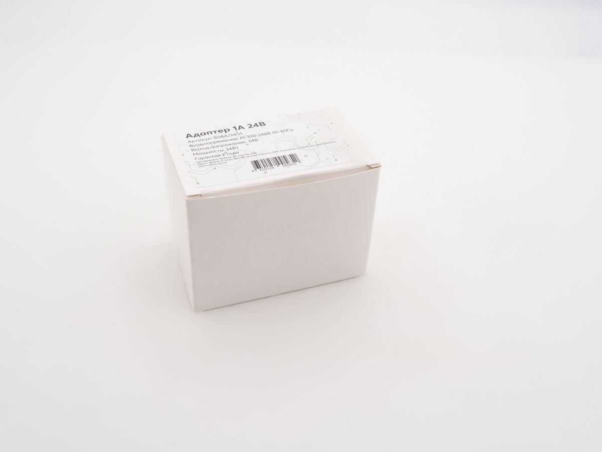 Светодиодные лент Адаптер LEDS POWER 1А (24Вт) черный пластик