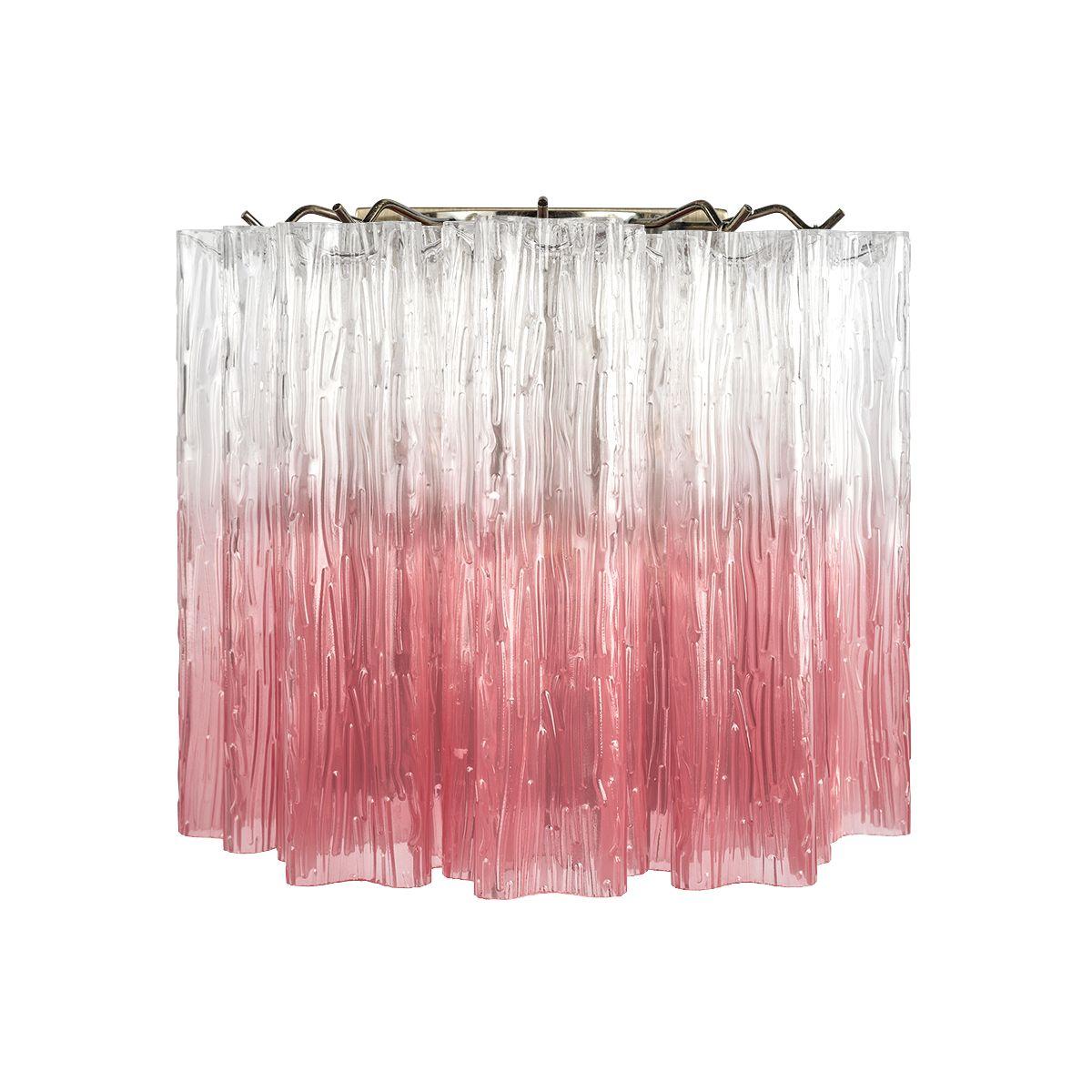 Настенные светильник Светильник Murano Clear pink розовый стекло