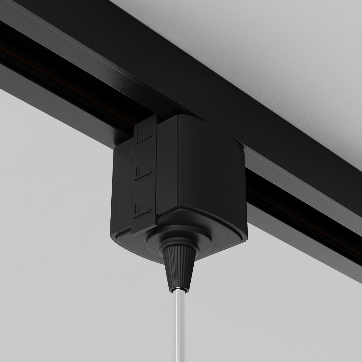 Трековые систем Коннектор для трека Maytoni Technical Unity TRA010-1-A-B черный пластик