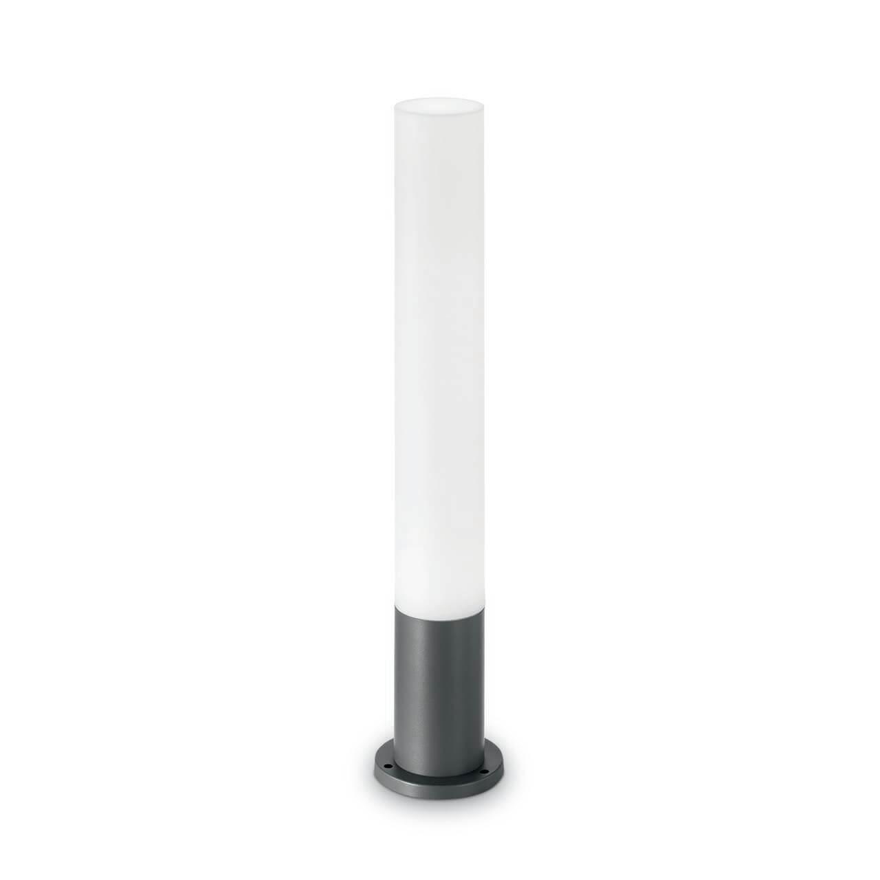 Уличное освещение Уличный светильник Ideal Lux Edo Outdoor PT1 Round Antracite 138510 белый пластик