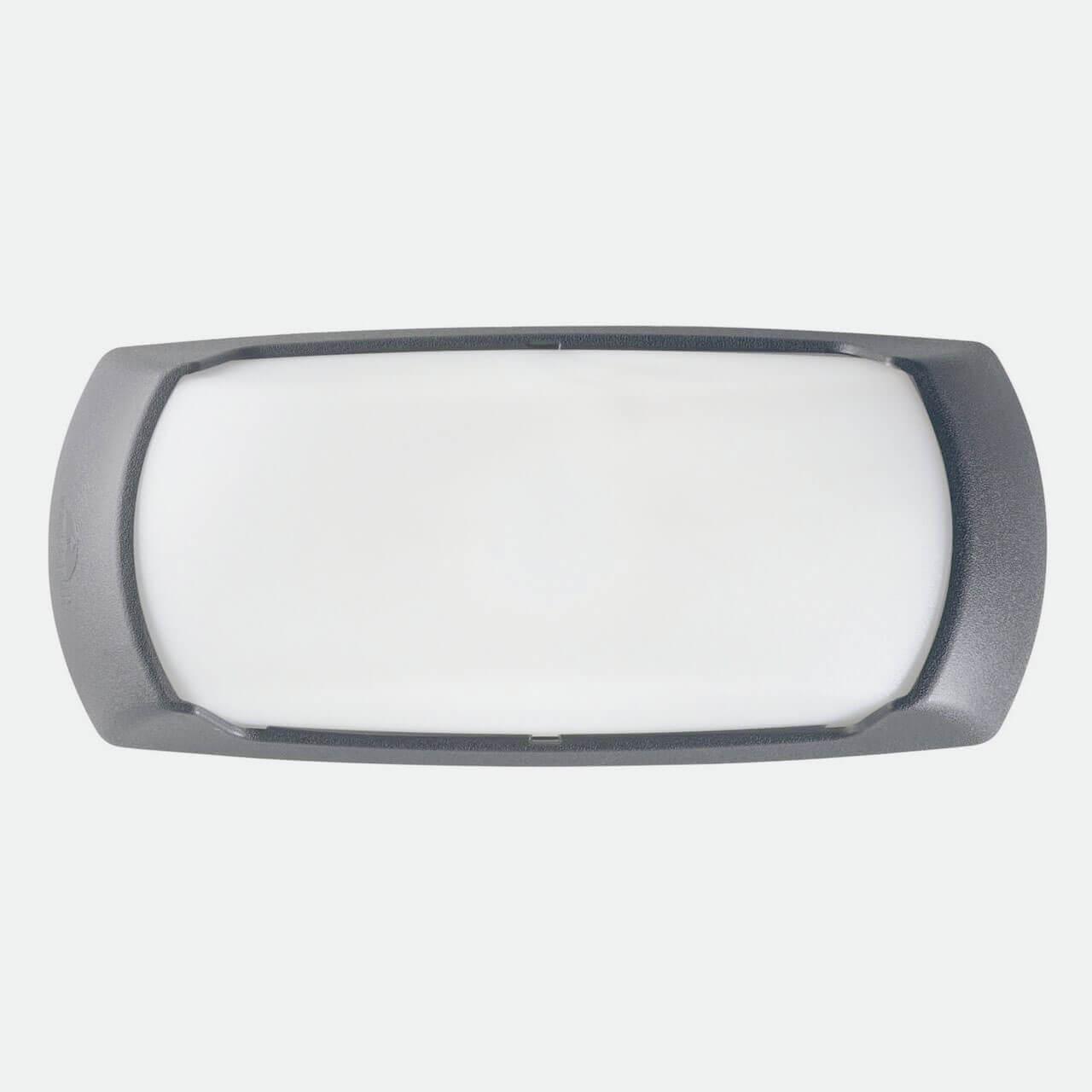 Уличное освещение Уличный настенный светильник Ideal Lux Francy-2 AP1 Grigio 123769 серый пластик