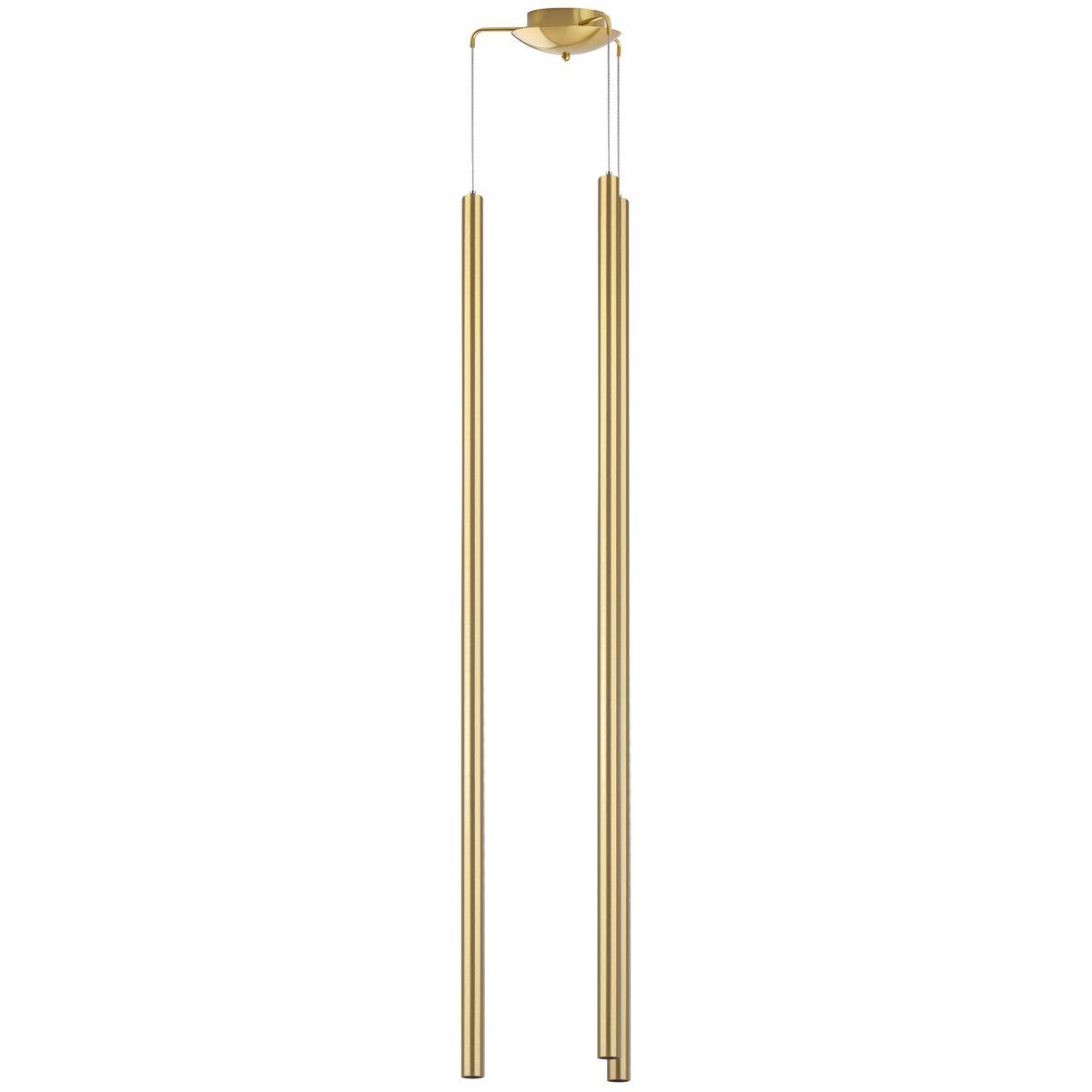 Светильник Комплект с подвесной люстрой Lightstar Tubo (574713+747443 (3 шт) в стиле минимализм золото металл
