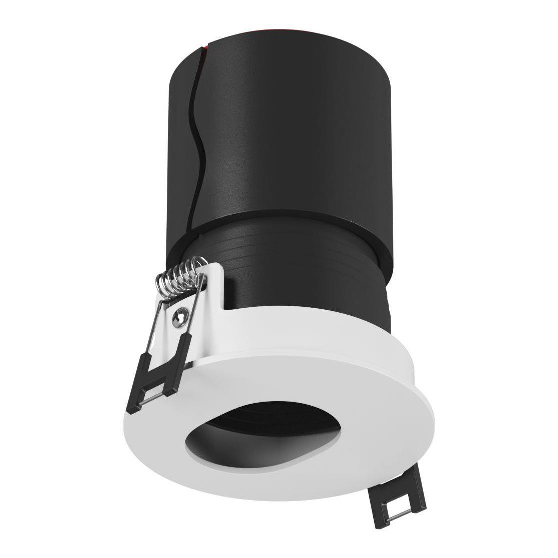 Офисное освещение Встраиваемый светодиодный светильник DesignLed DL-SDR03EL-12-WW 007166 белый металл