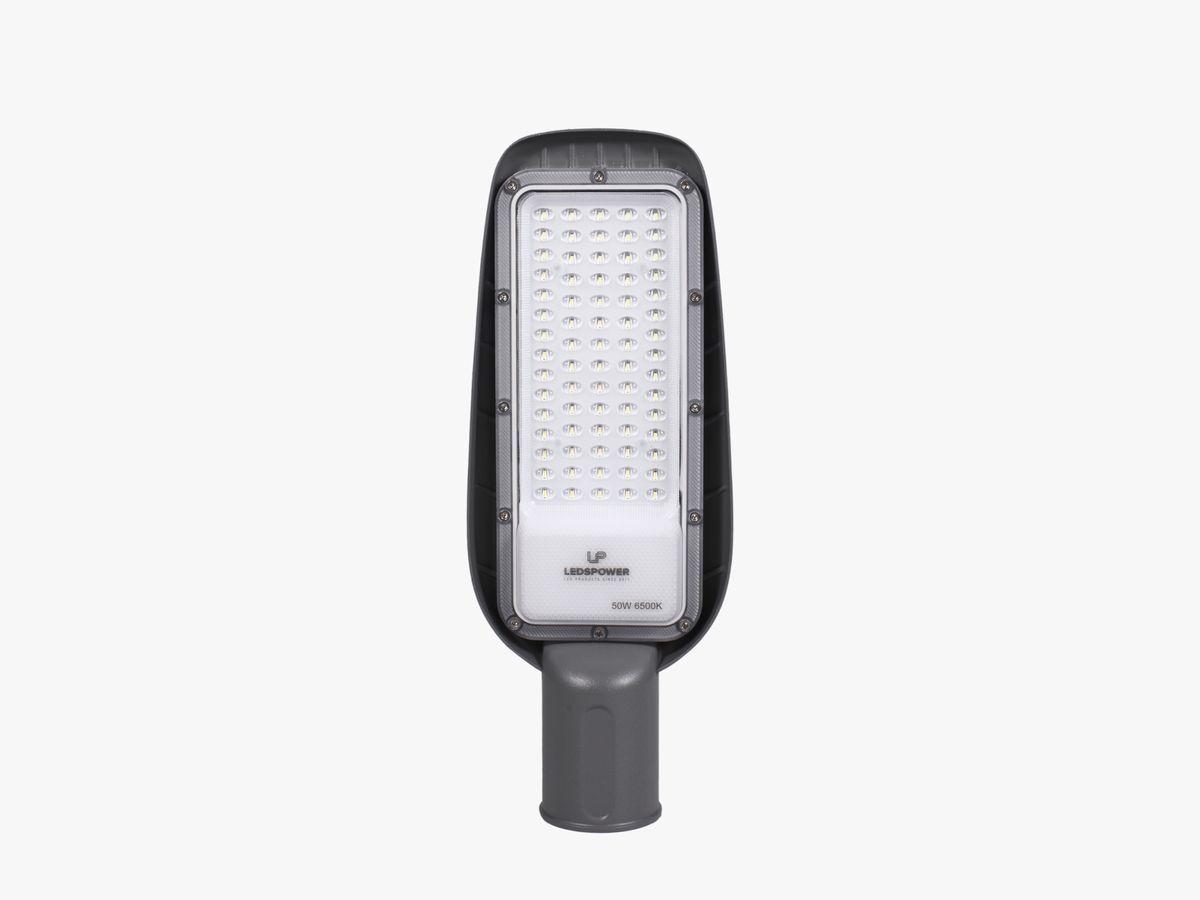 Уличное освещение Светодиодный прожекторLEDS POWER Кобра 50Вт 6500К (серия RX2) 005522 черный металл