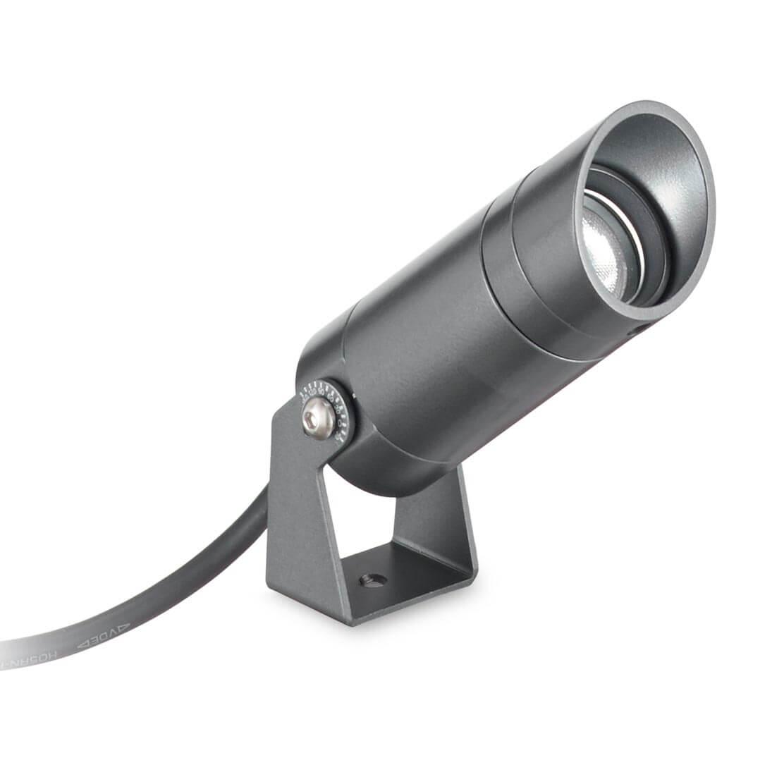 Уличное освещение Ландшафтный светодиодный светильник Ideal Lux Starlight PT 05.5W 4000K 245041 серый металл