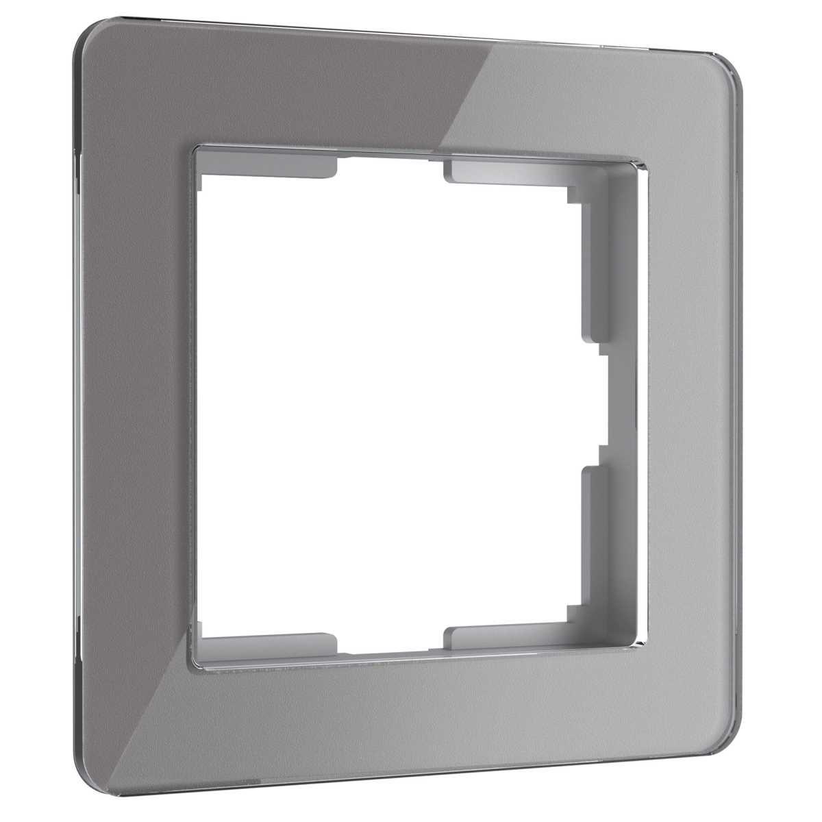 Электротовар Рамка Werkel Acrylic на 1 пост графит W0012704 4690389184833 серый