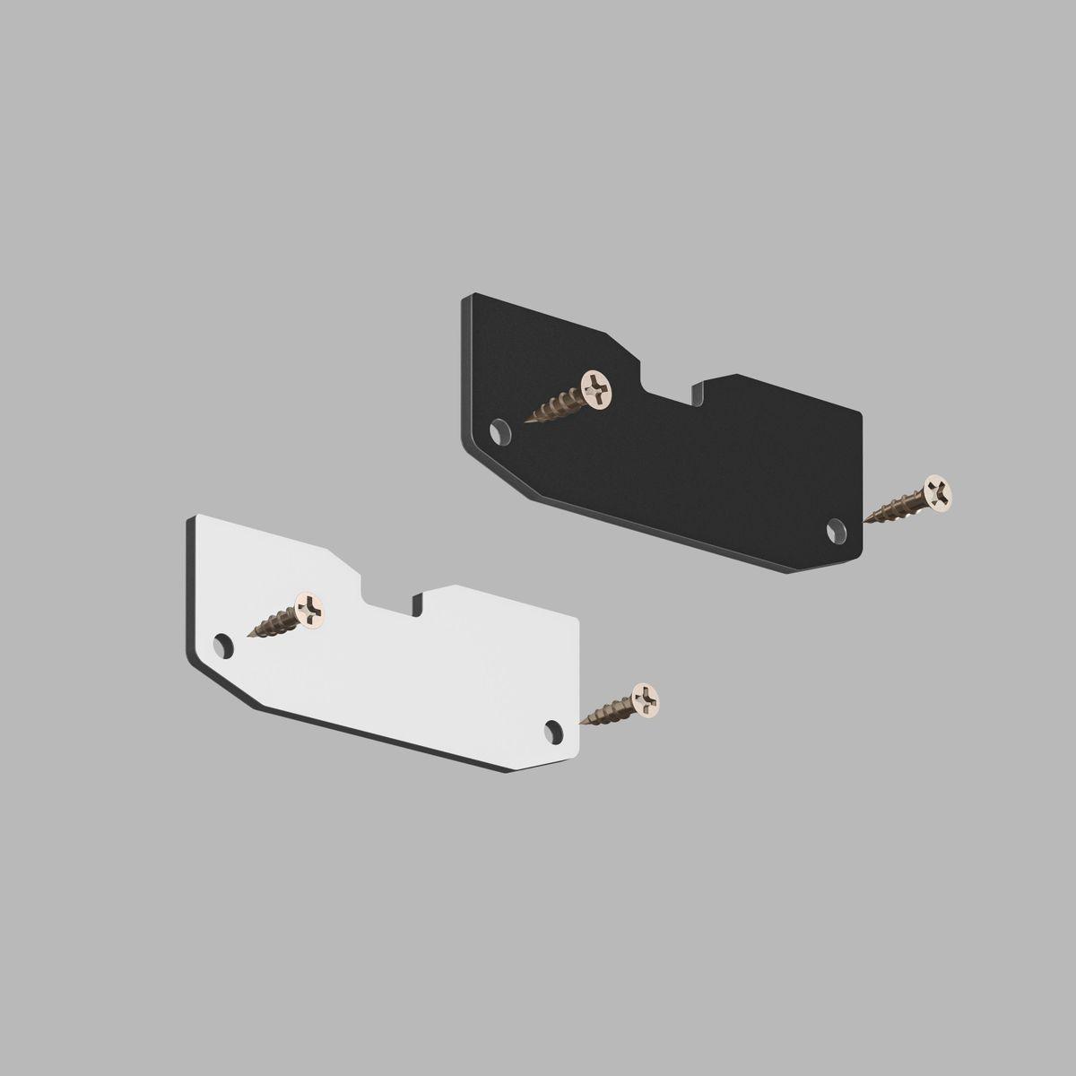 Трековые систем Торцевая заглушка для профиля TR3050-AL Denkirs Solid Light TR3052-AL металл