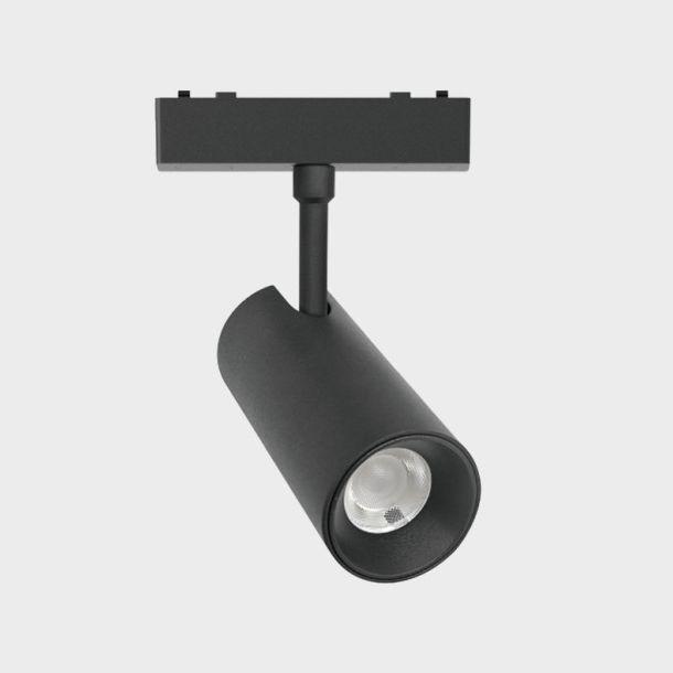 Трековые светильник Трековый светодиодный светильник Italline black черный металл