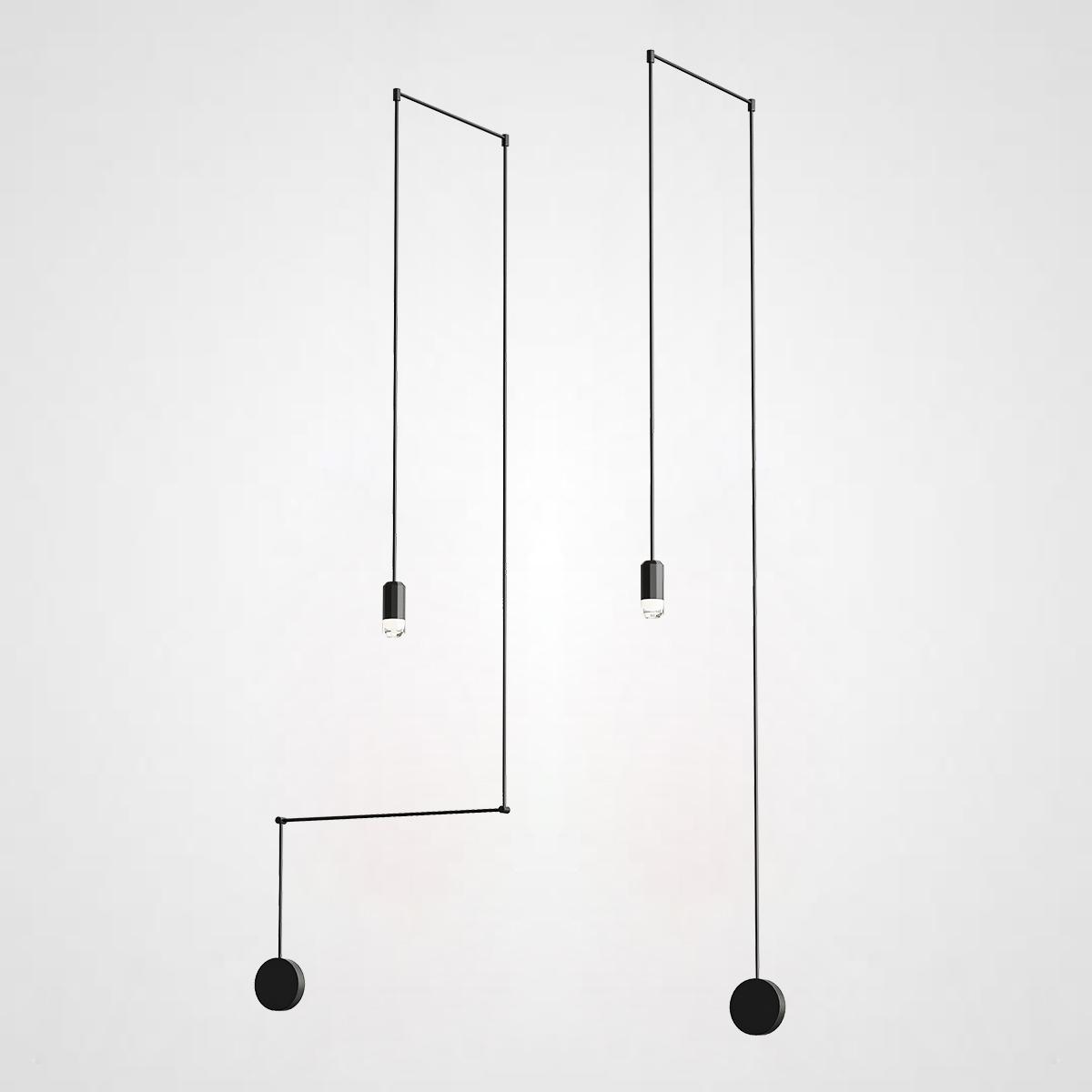 Настенные светильник Светильник Vibia черный металл