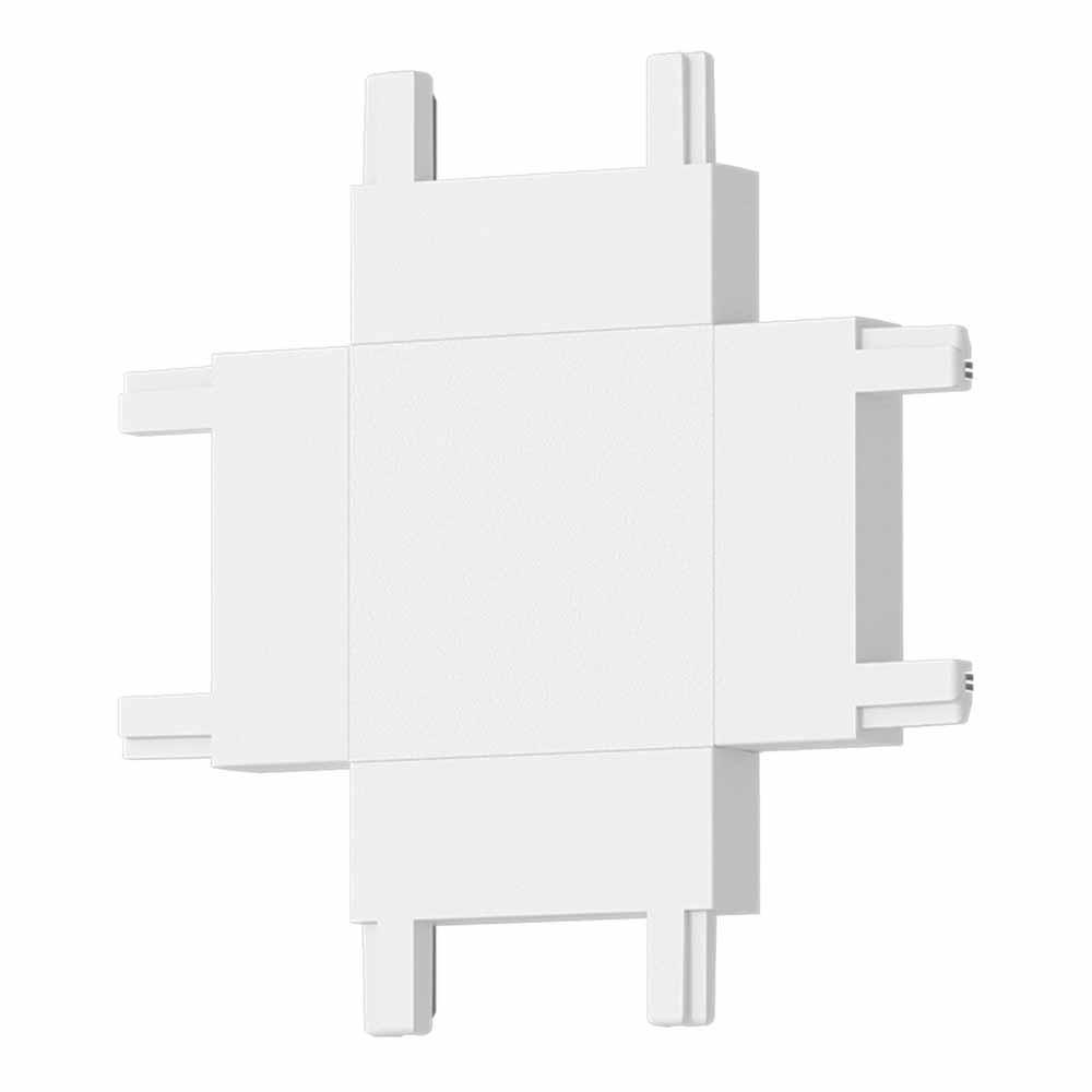 Трековые систем Соединитель X-образный ST Luce SKYFLAT ST067.509.13 белый металл