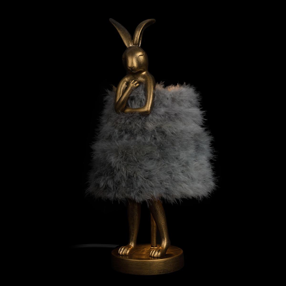 Настольная лампа Настольная лампа Loft IT Lapine 10315 A Grey fluff серый