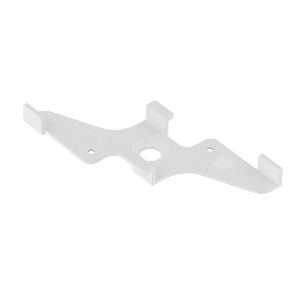 Трековые систем Фиксатор д / накладного монтажа Teta Pro Lightstar 505006 белый металл