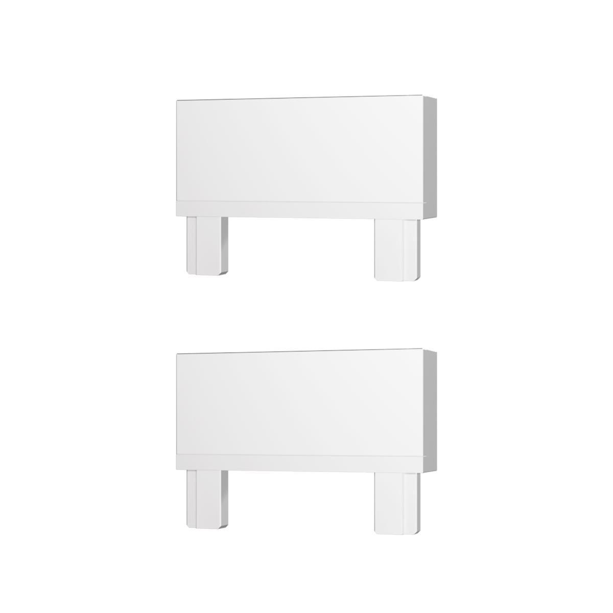 Электротовар Торцевая заглушка SKYFLAT (2 шт) ST Luce ST067.509.19 белый пластик