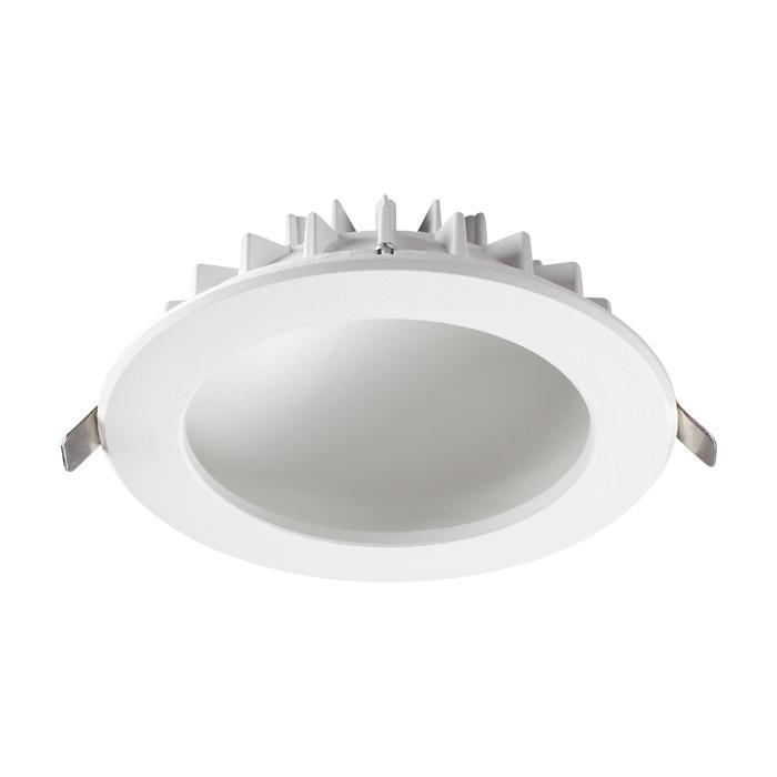 Офисное освещение Встраиваемый светодиодный светильник Novotech Spot Gesso 358276 белый металл