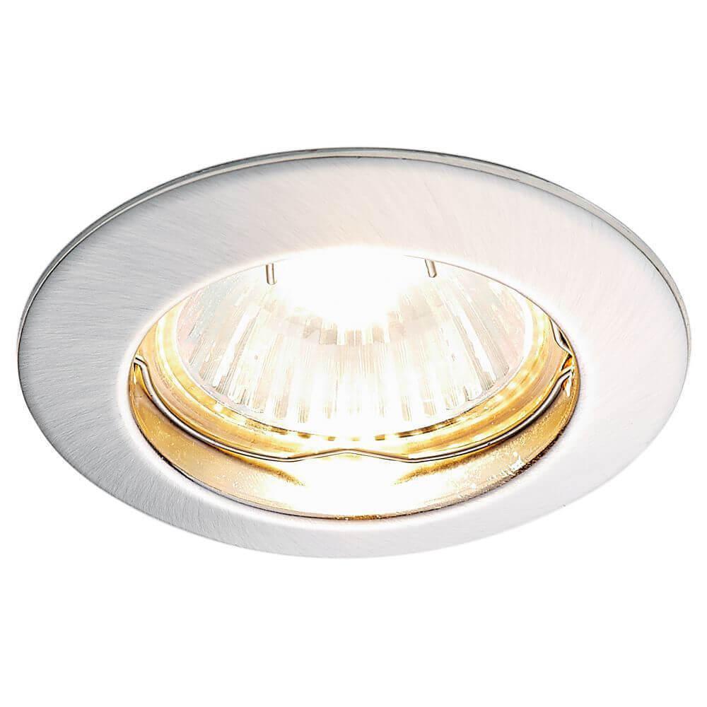 Светильник Встраиваемый светильник Ambrella light Classic 863A SS серебро металл