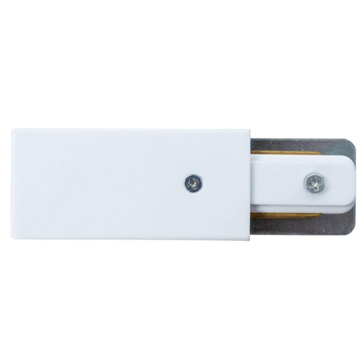 Трековые систем Ввод питания Arte Lamp Track Accessories A160233 белый пластик