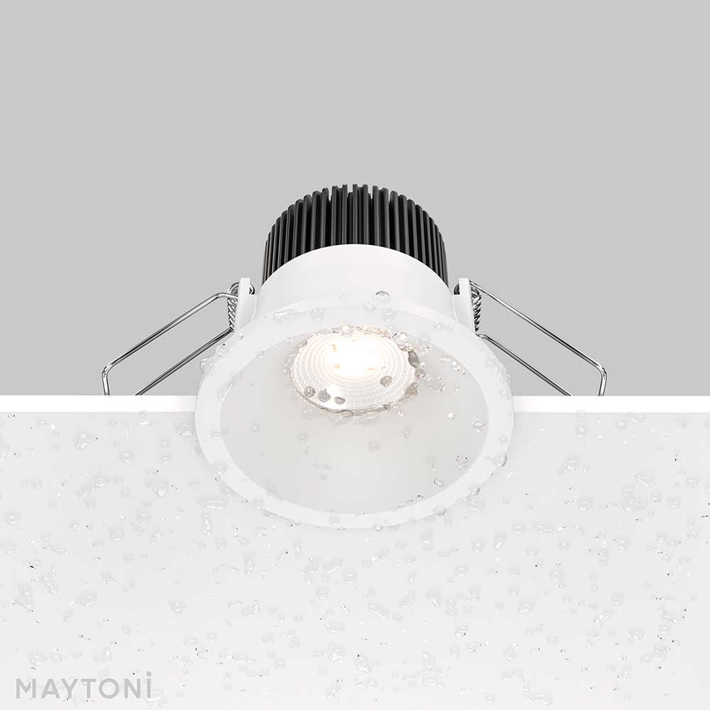 Офисное освещение Встраиваемый светодиодный светильник Maytoni Technical Zoom DL034-01-06W4K-W, Белый белый металлические / алюминий / металл — фото 2