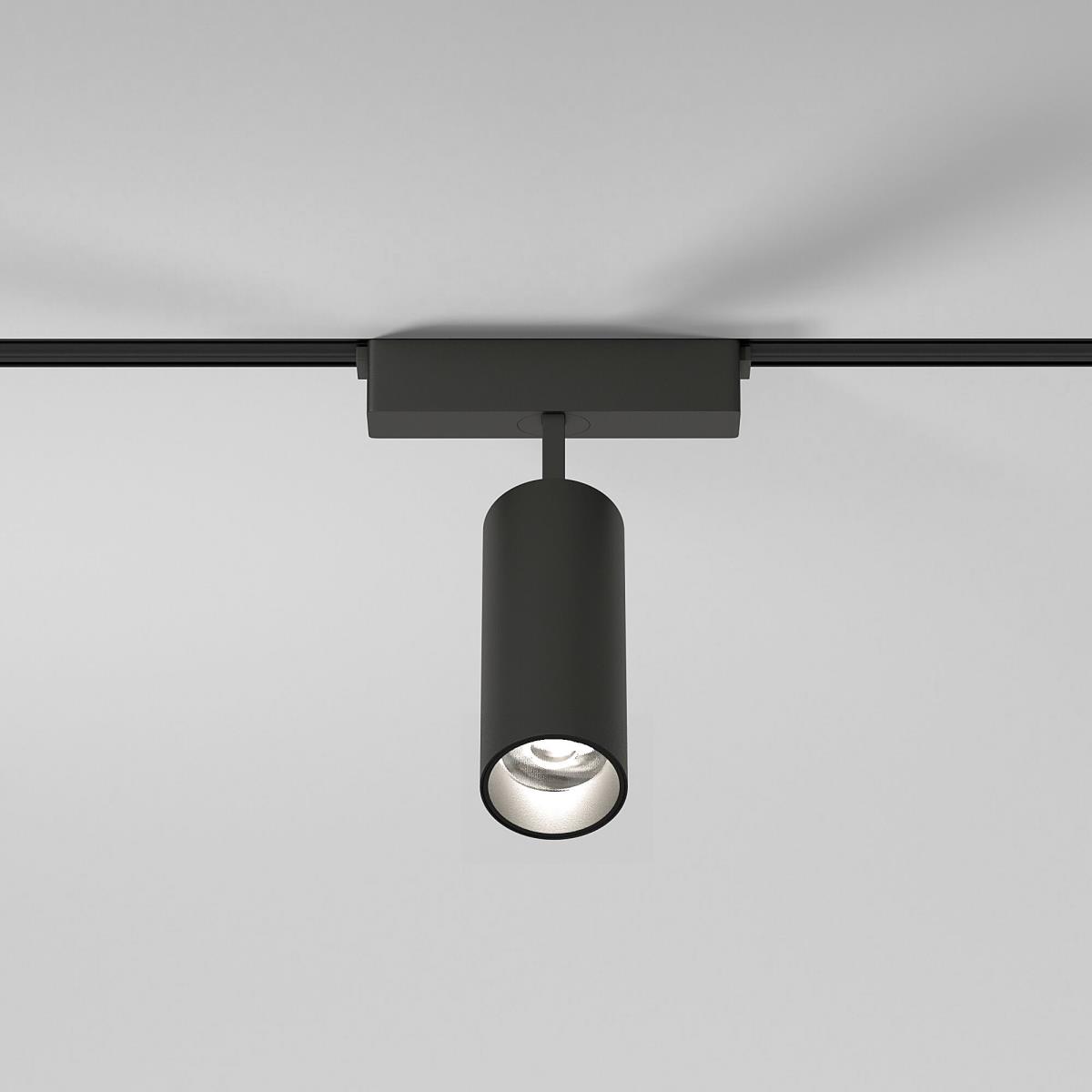 Трековые светильник Трековый светодиодный светильник Elektrostandard Flat Magnetic Arcos 85095 01 черный черный металлические / алюминий / пластик — фото 5