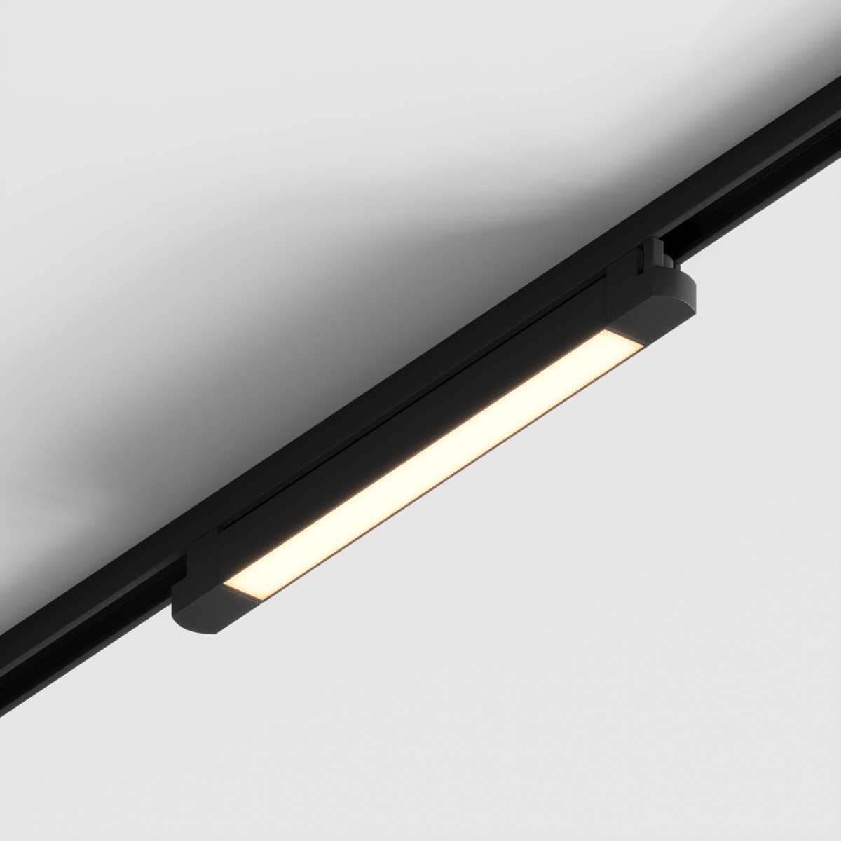 Трековые светильник Трековый линейный светильник Hesby Lighting Skylite Однофазный 477мм-, чёрный… черный металлические / полимер / алюминий — фото 4