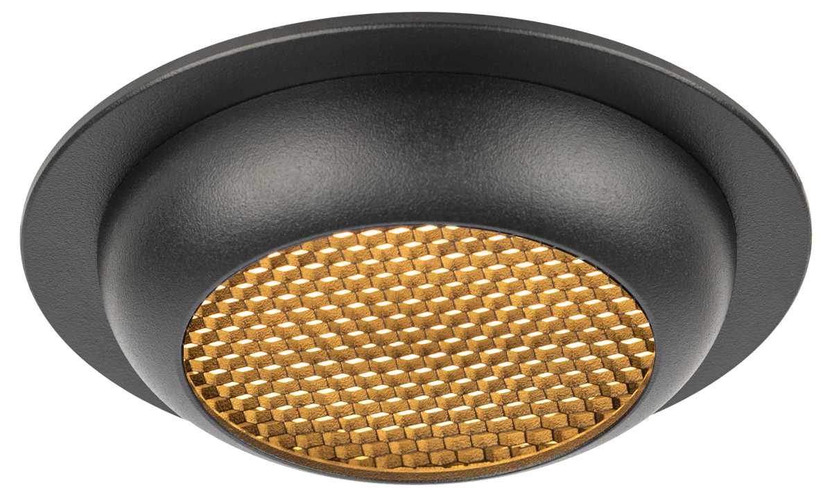 Светильник Светильник встраиваемый ЭРА BK под лампу черный матовый черный алюминий — фото 2