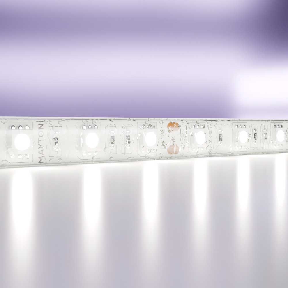 Светодиодные лент Светодиодная влагозащищенная лента Maytoni Technical m 60LED m 5050SMD холодный, Белый белый металлические / медь / металл — фото 5