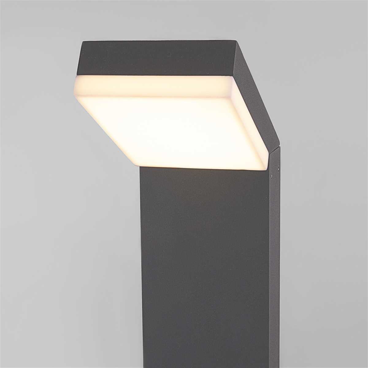 Уличное освещение Уличный светодиодный светильник Elektrostandard Sensor 1542 Techno Led серый a053949 серый металлические / алюминий / пластик — фото 2