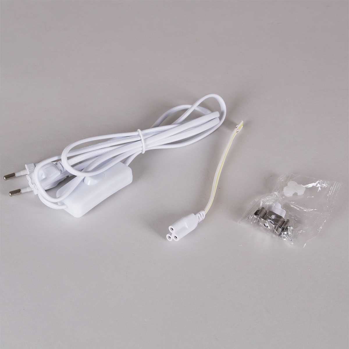 Подвесные светильник Светильник 54002-9.5-001QL LED WT, Белый белый пластиковые / пластик — фото 3
