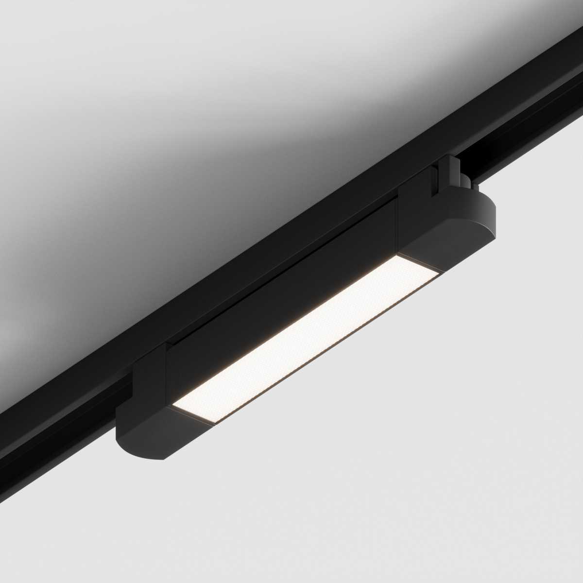 Трековые светильник Трековый линейный светильник Hesby Lighting Skylite Однофазный 213мм-, чёрный… черный металлические / полимер / алюминий — фото 5
