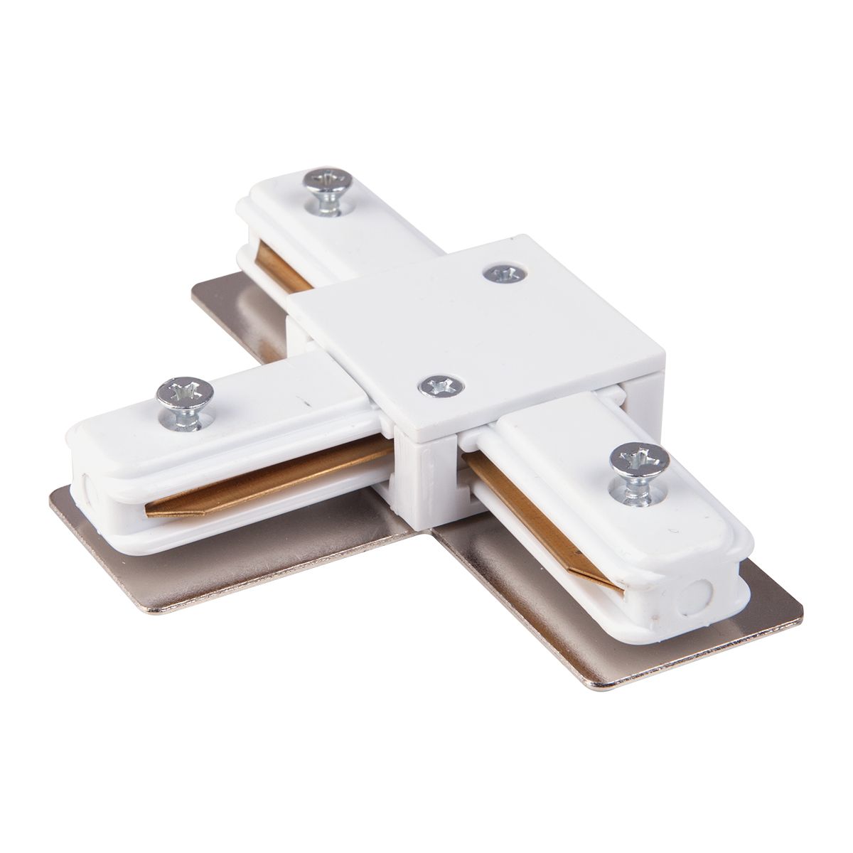 Трековые систем Коннектор Т-образный Elektrostandard TRC-1-1-T-WH a039502, Белый белый пластиковые — фото 4